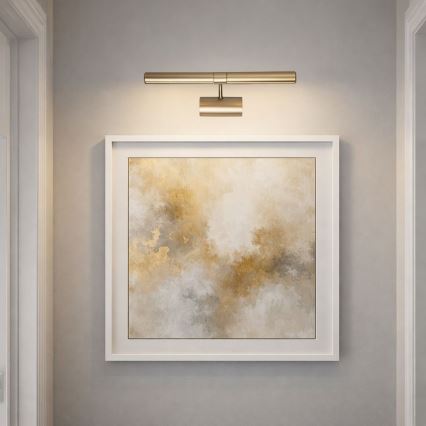 Brilagi - Bilderleuchte DANAE 2xE14/40W/230V goldfarben