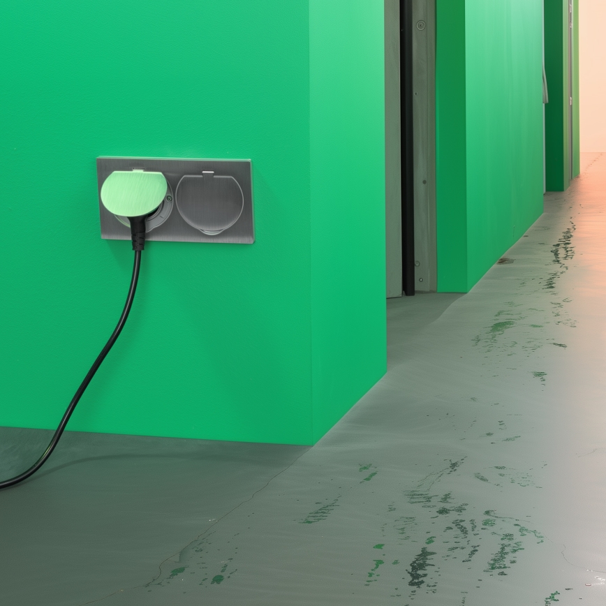Brilagi - Bodeneinbau-Doppelsteckdose für den Outdoor-Bereich IP55 silbern rechteckig