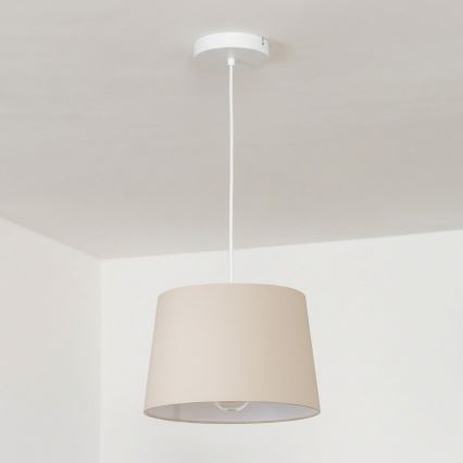 Brilagi - CERIA LED-Hängeleuchte an Kabel 1xE27/40W/230V Ø 30 cm beige