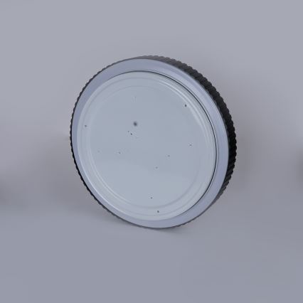 Brilagi - LED-dimmbare Deckenleuchte CORVO LED/54W/230V 3000-6000K schwarz Ø 40 cm + Fernbedienung