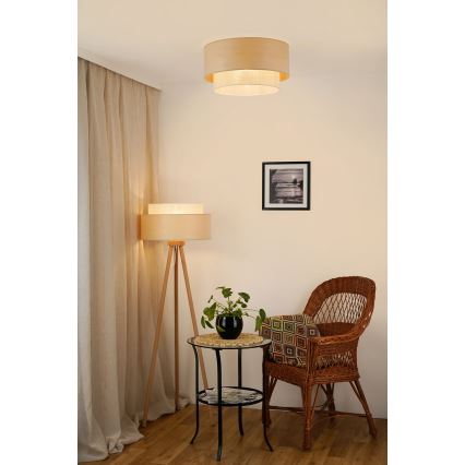 Brilagi - Deckenleuchte ARIZONA BOHO 1xE27/15W/230V d 45 cm beige