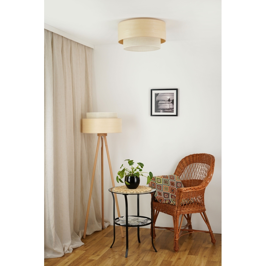 Brilagi - Deckenleuchte ARIZONA BOHO 1xE27/15W/230V d 45 cm beige