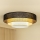 Brilagi - Deckenleuchte ASPEN LUNETA LED/12W/230V d 60 cm 3000K/4000K/6400K schwarz/beige/cremefarben