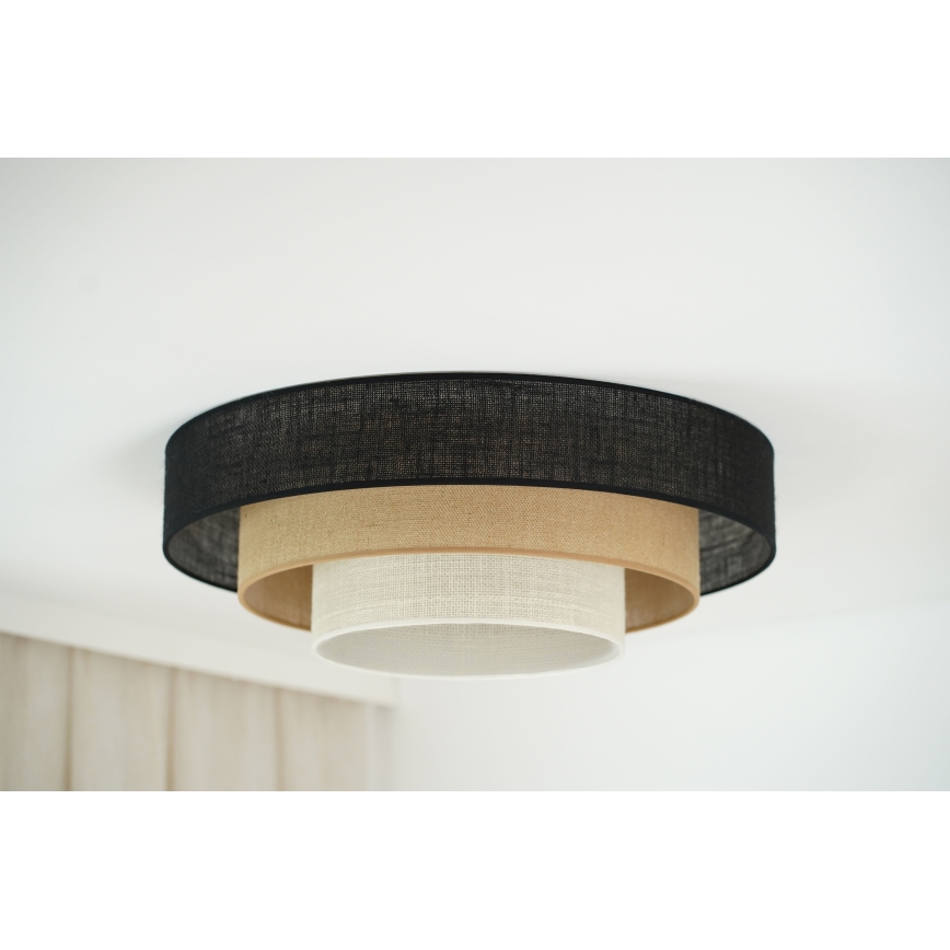 Brilagi - Deckenleuchte ASPEN LUNETA LED/12W/230V d 60 cm 3000K/4000K/6400K schwarz/beige/cremefarben