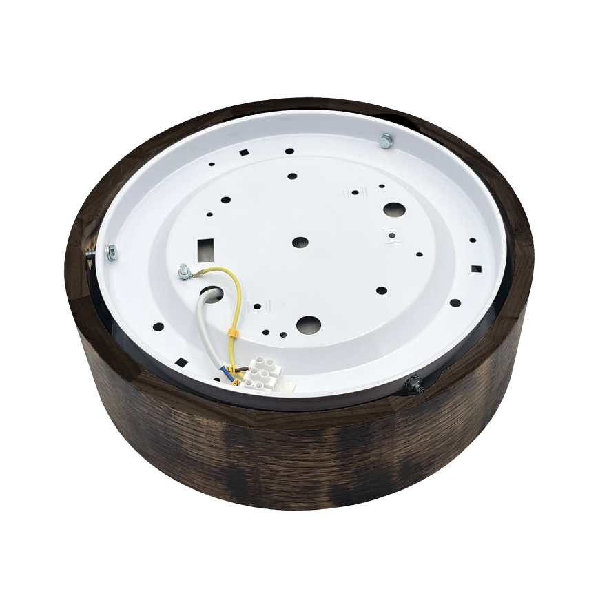 Brilagi - Deckenleuchte CARVALHO SMOKEY 1xE27/60W/230V Eiche Ø 27,5 cm