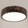 Brilagi - Deckenleuchte CARVALHO SMOKEY 2xE27/60W/230V Eiche Ø 37,5 cm