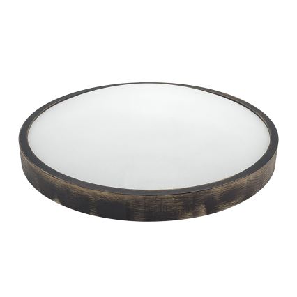 Brilagi - Deckenleuchte CARVALHO SMOKEY 3xE27/15W/230V, Eiche, Ø 47,5 cm