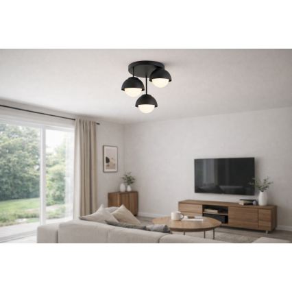 BRILAGI - Deckenleuchte COSMO 3xE27/60W/230V schwarz