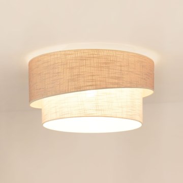 Brilagi - Deckenleuchte DOVER SHINE 1xE27/15W/230V d 50 cm grau/cremefarben