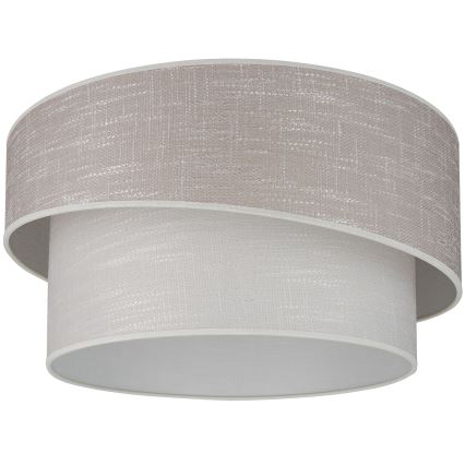 Brilagi - Deckenleuchte DOVER SHINE 1xE27/15W/230V d 50 cm grau/cremefarben