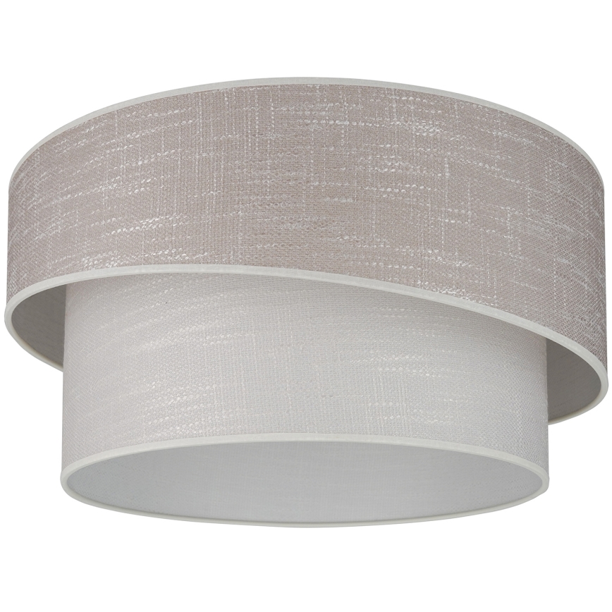 Brilagi - Deckenleuchte DOVER SHINE 1xE27/15W/230V d 50 cm grau/cremefarben