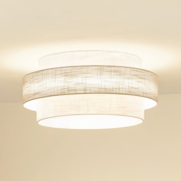 Brilagi - Deckenleuchte DOVER SPACE LED/12W/230V d 50 cm 3000K/4000K/6400K grau/cremefarben