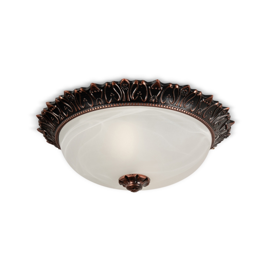 Brilagi - Deckenleuchte FRESCO, 2xE27/40W/230V, Ø 30 cm, bronze