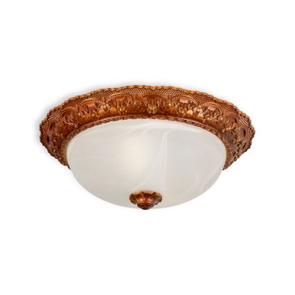BRILAGI - Deckenleuchte FRESCO 2xE27/40W/230V, Ø 30 cm, goldfarben
