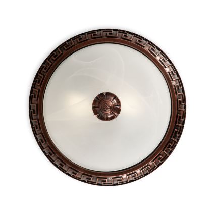 Brilagi - Deckenleuchte FRESCO 2xE27/40W/230V Ø 30 cm kupferfarben