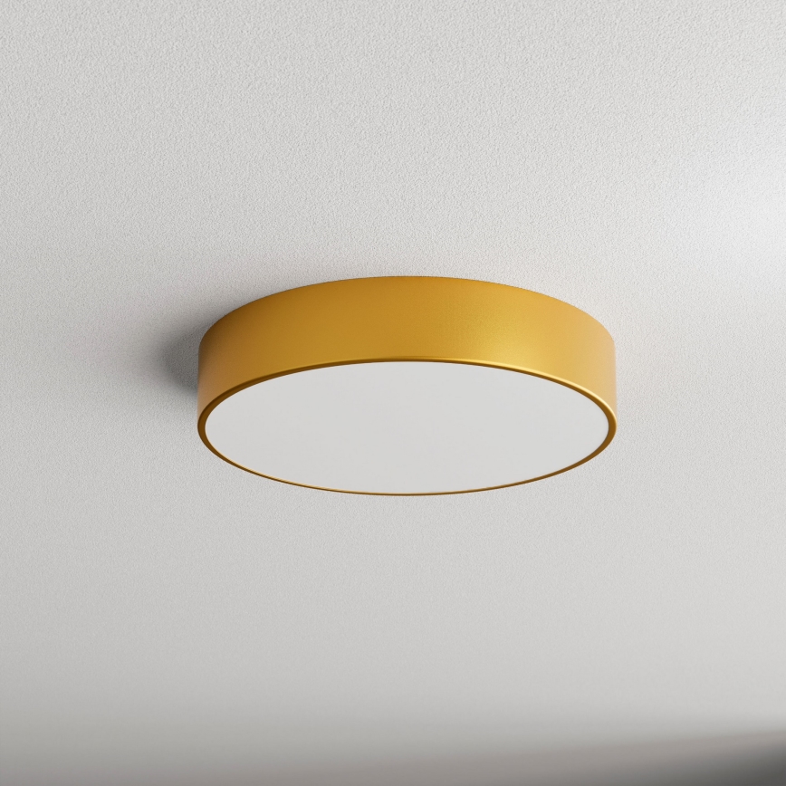 Brilagi - Deckenleuchte für Badezimmer CLARE 3xE27/24W/230V d 40 cm IP54 golden