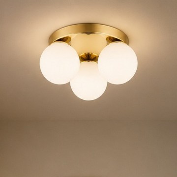 Brilagi - Deckenleuchte MILO 3xE27/60W/230V Ø 35 cm gold