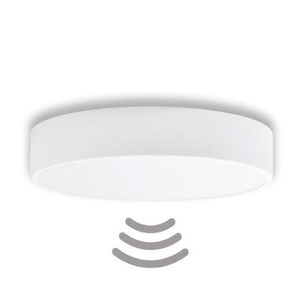 Brilagi - Deckenleuchte mit Sensor CLARE 3xE27/40W/230V d 40 cm weiß+