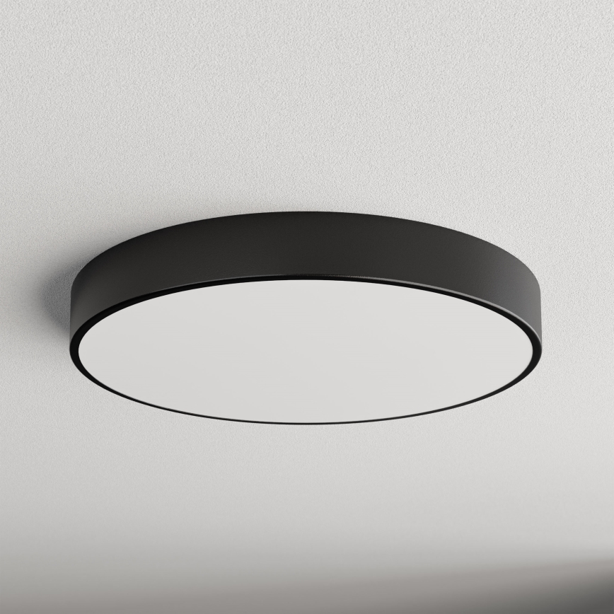 Brilagi - Deckenleuchte mit Sensor CLARE 5xE27/40W/230V Ø 60 cm schwarz