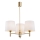 Brilagi - Deckenleuchte mit Stab MONTE 3xE27/60W/230V creme/gold