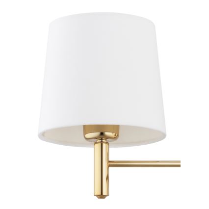 Brilagi - Deckenleuchte mit Stab MONTE 3xE27/60W/230V creme/gold
