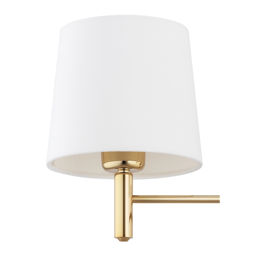 Brilagi - Deckenleuchte mit Stab MONTE 3xE27/60W/230V creme/gold