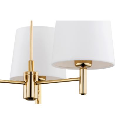 Brilagi - Deckenleuchte mit Stab MONTE 3xE27/60W/230V creme/gold
