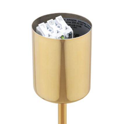 Brilagi - Deckenleuchte mit Stange MONTE 5xE27/60W/230V creme/gold