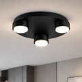 Brilagi - Deckenleuchte MONO 3xGX53/12W/230V Ø 30 cm schwarz