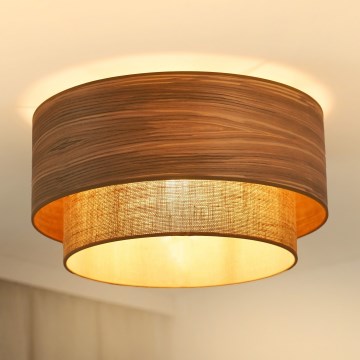 Brilagi - Deckenleuchte MONTANA BOHO 1xE27/15W/230V d 45 cm braun