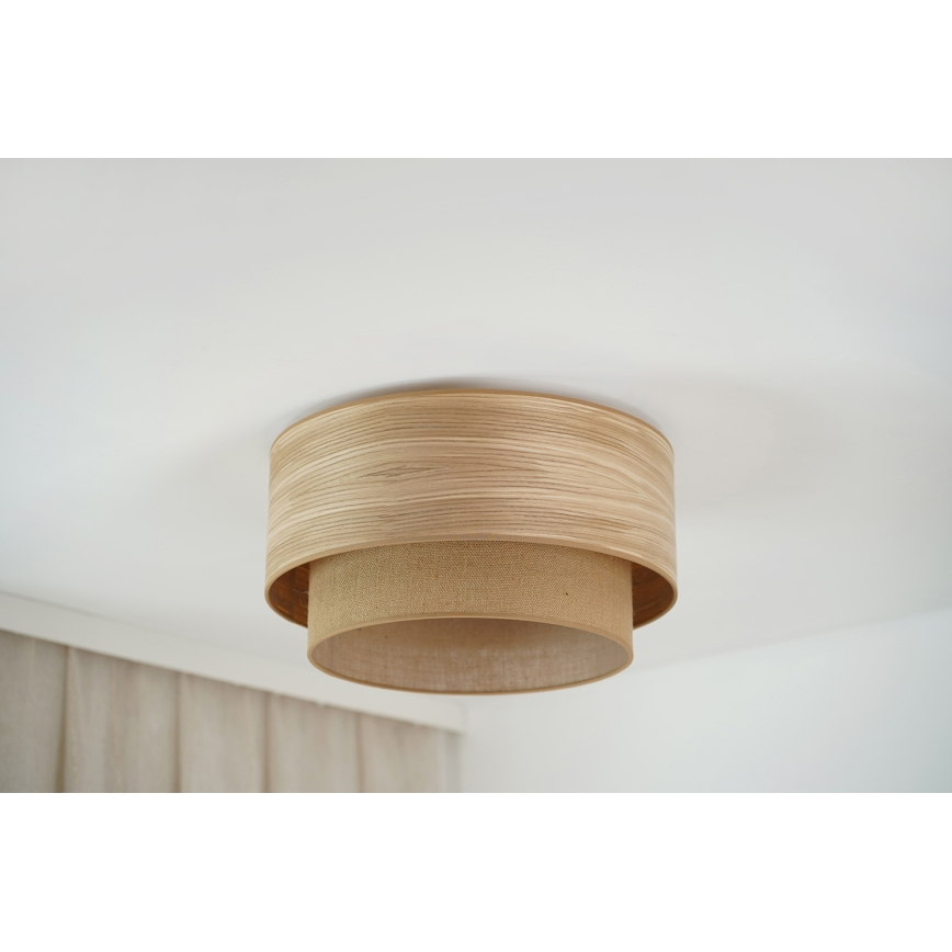 Brilagi - Deckenleuchte MONTANA BOHO 1xE27/15W/230V d 45 cm braun