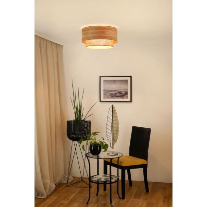 Brilagi - Deckenleuchte MONTANA BOHO 1xE27/15W/230V d 45 cm braun