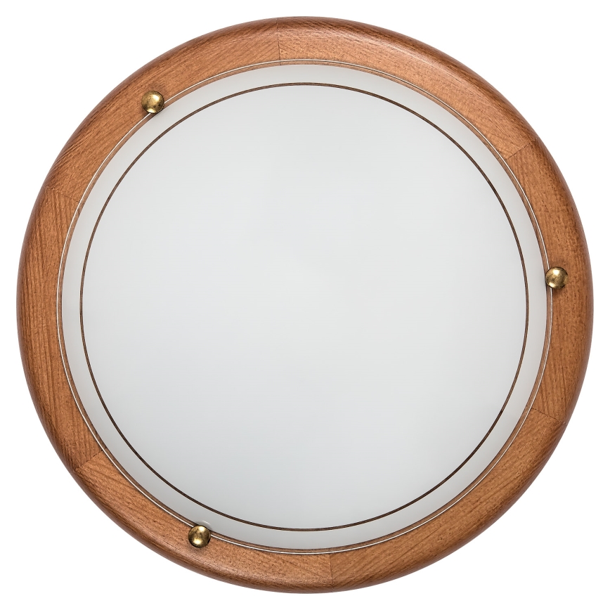 Brilagi - Deckenleuchte ORBIS 1xE27/60W/230V, Durchmesser 30 cm, Kiefer