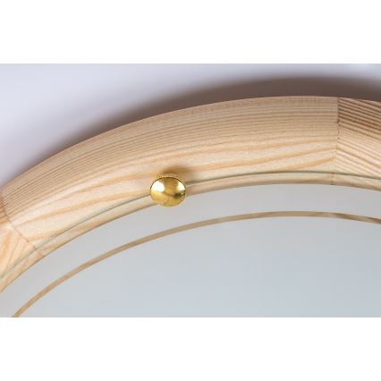 Brilagi - Deckenleuchte ORBIS 2xE27/60W/230V Ø 38 cm Kiefer