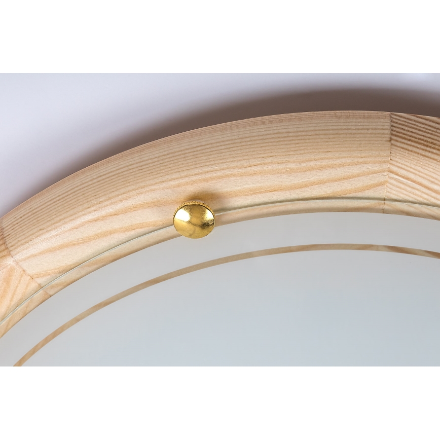 Brilagi - Deckenleuchte ORBIS 2xE27/60W/230V Ø 38 cm Kiefer