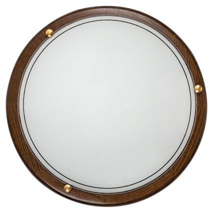 Brilagi - Deckenleuchte ORBIS 2xE27/60W/230V Ø 38 cm Kiefer