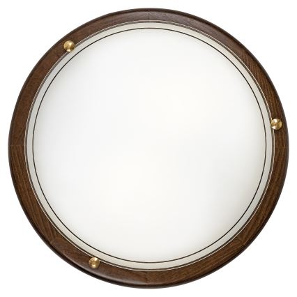 Brilagi - Deckenleuchte ORBIS 2xE27/60W/230V Ø 38 cm Kiefer