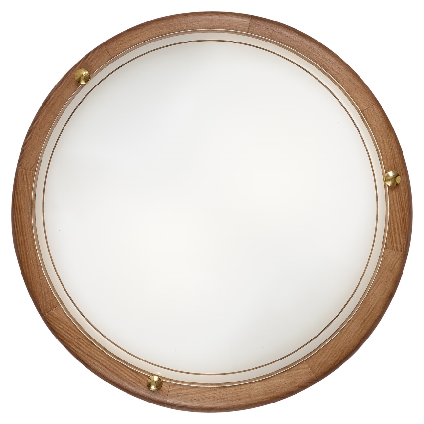 Brilagi - Deckenleuchte ORBIS 2xE27/60W/230V Ø 38 cm Kiefer