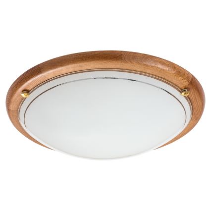 Brilagi - Deckenleuchte ORBIS 2xE27/60W/230V Ø 38 cm Kiefer