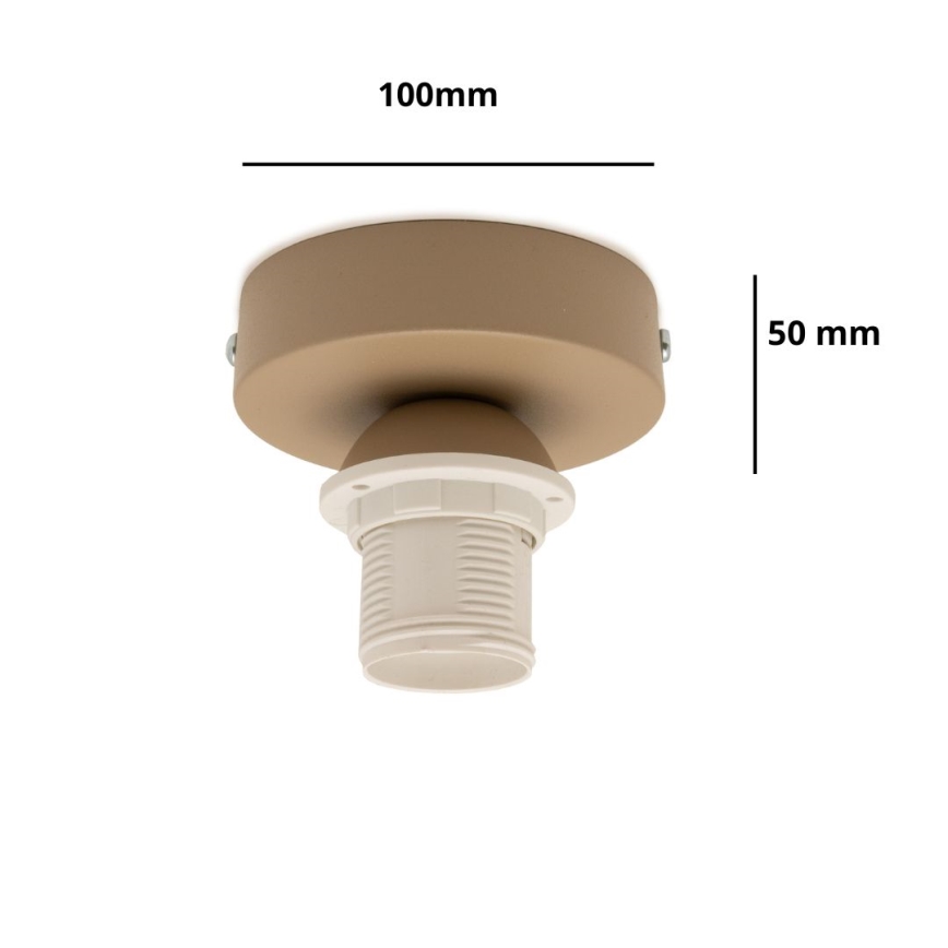 Brilagi - Deckenleuchte PARTY 1xE27/60W/230V Ø 10 cm beige