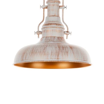 Brilagi - Deckenleuchte PYRONIC 1x E27/40W/230V Ø 32 cm creme/Patina