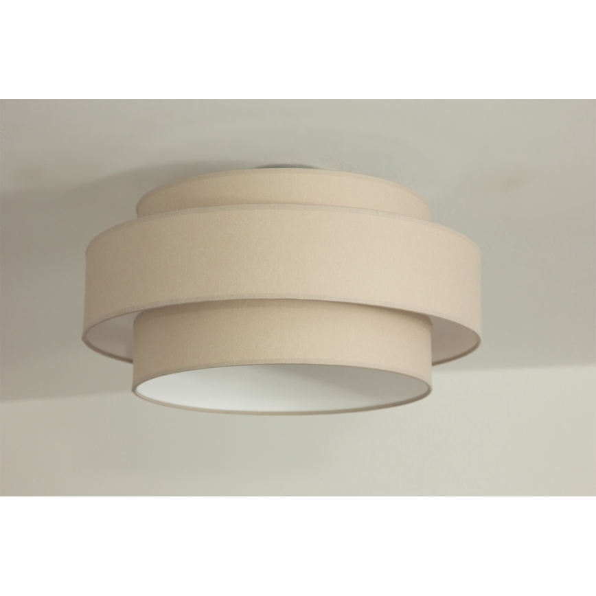 Brilagi - Deckenleuchte RESNA 1xE27/60W/230V Ø 40 cm beige
