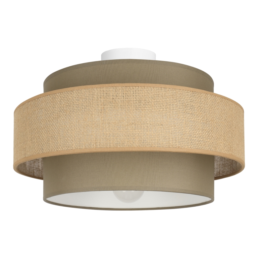 Brilagi - Deckenleuchte RESNA 1xE27/60W/230V Ø 40 cm braun/beige