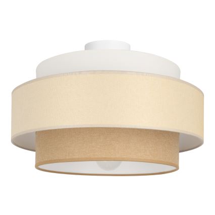 Brilagi - Deckenleuchte RESNA 1xE27/60W/230V Ø 40 cm creme/beige