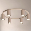 Brilagi - Deckenleuchte SELE 6xGU10/30W/230V beige