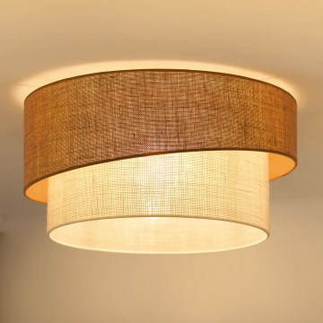 Brilagi - Deckenleuchte SHINE 1xE27/15W/230V d 50 cm beige/cremefarben