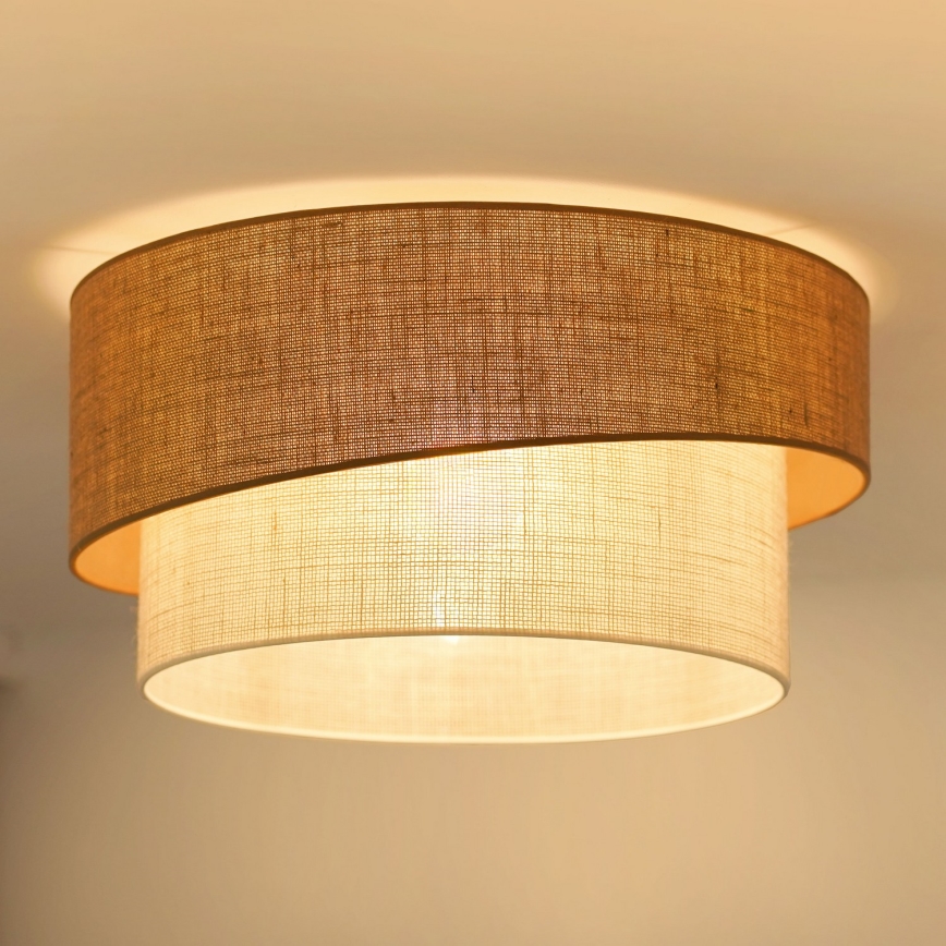 Brilagi - Deckenleuchte SHINE 1xE27/15W/230V d 50 cm beige/cremefarben