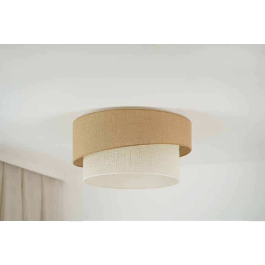Brilagi - Deckenleuchte SHINE 1xE27/15W/230V d 50 cm beige/cremefarben