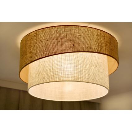 Brilagi - Deckenleuchte SHINE 1xE27/15W/230V d 50 cm beige/cremefarben