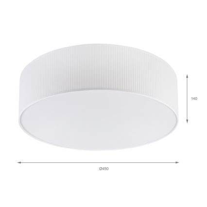 Brilagi - Deckenleuchte SIRIJA MODERN 4xE27/60W/230V Ø 45 cm weiß